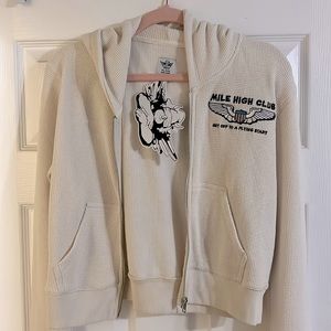 Boys Lie zip up hoodie